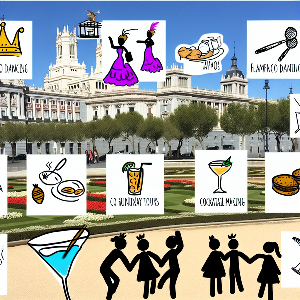hen party activities Madrid